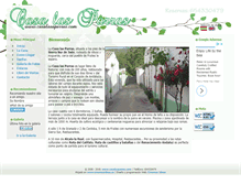 Tablet Screenshot of casalasparras.com